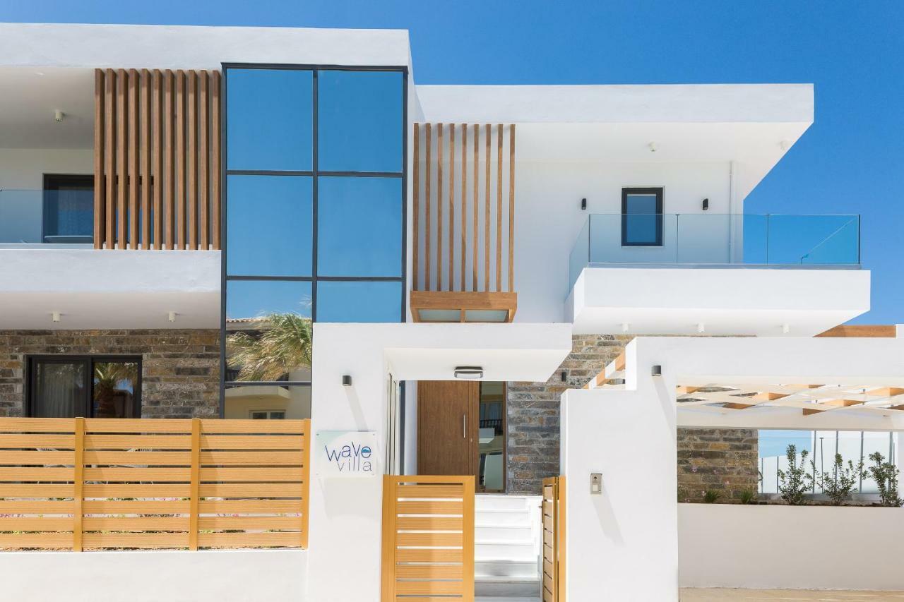 Wave Villa, Beach Front Retreat, By Thinkvilla Pánormos Buitenkant foto