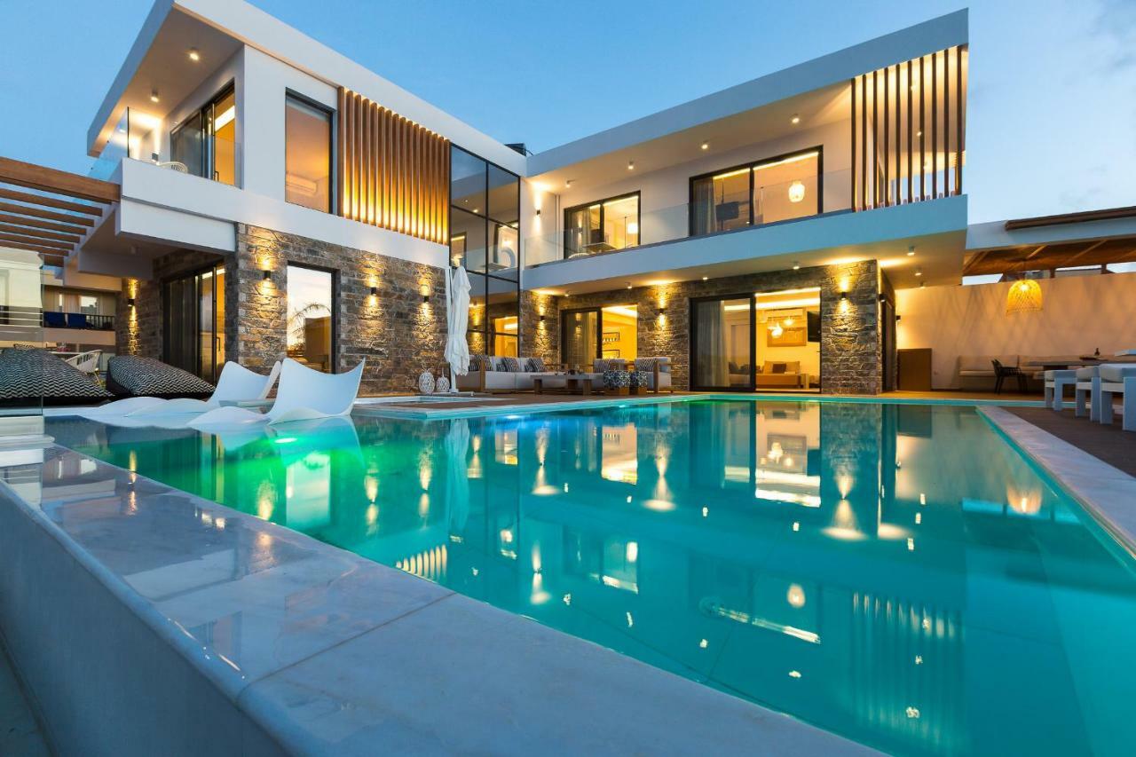 Wave Villa, Beach Front Retreat, By Thinkvilla Pánormos Buitenkant foto