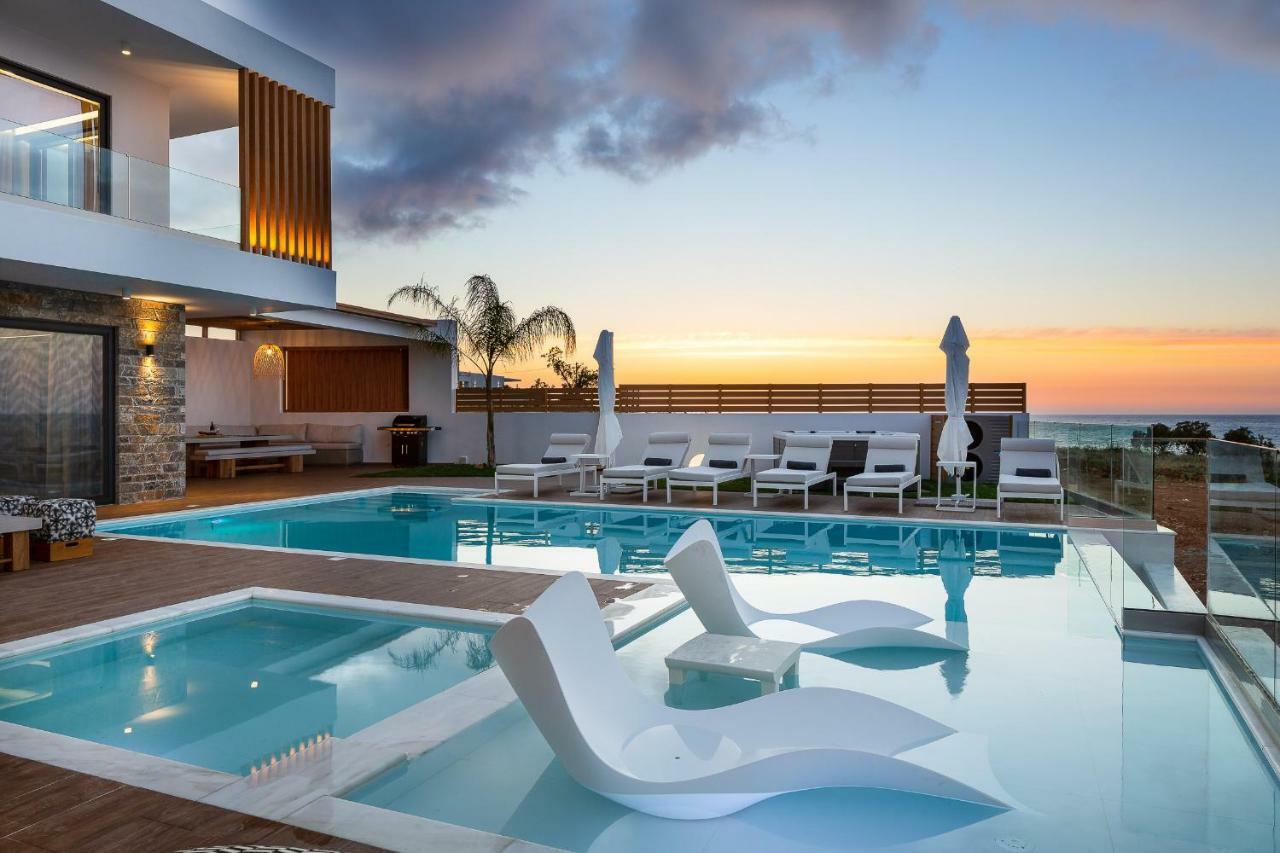 Wave Villa, Beach Front Retreat, By Thinkvilla Pánormos Buitenkant foto