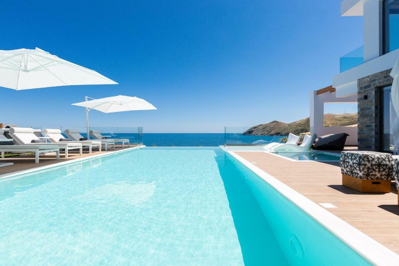 Wave Villa, Beach Front Retreat, By Thinkvilla Pánormos Buitenkant foto