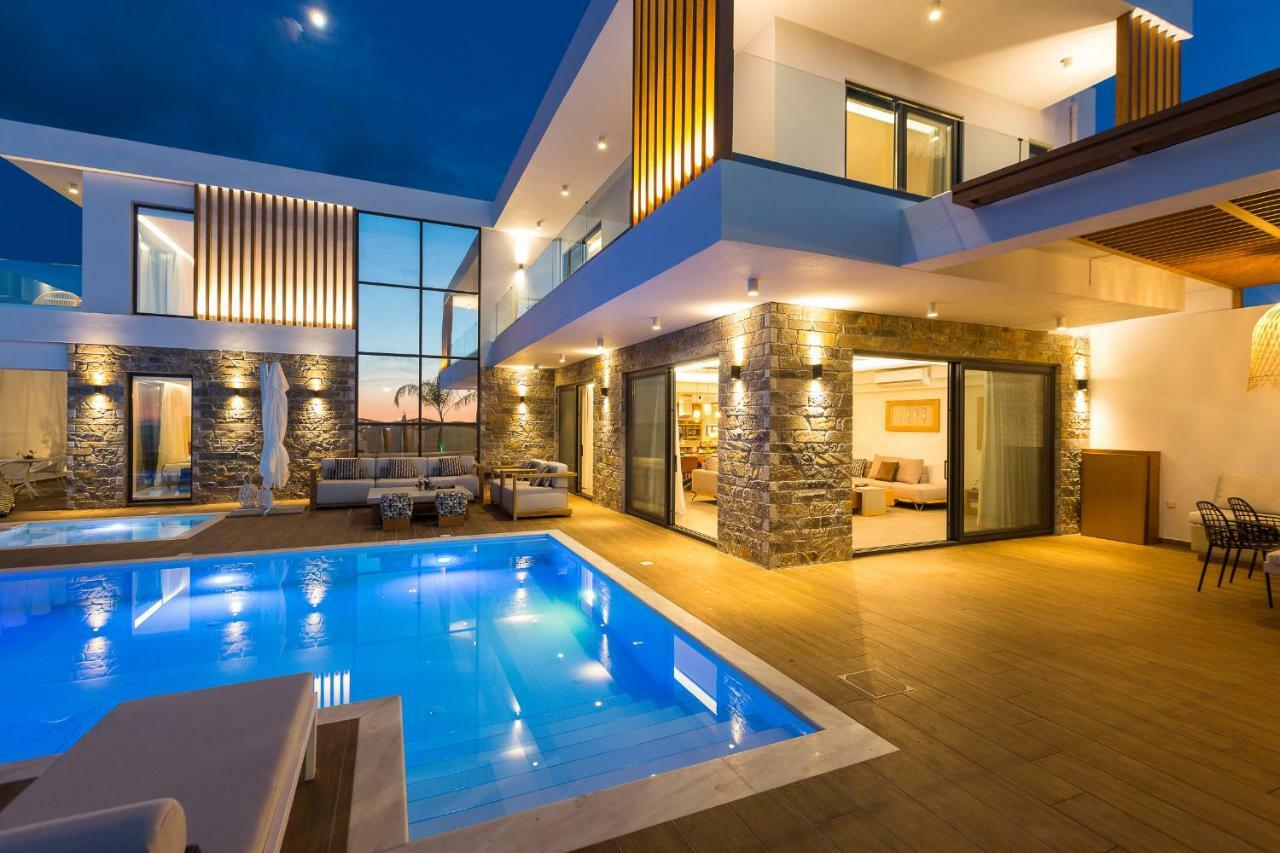 Wave Villa, Beach Front Retreat, By Thinkvilla Pánormos Buitenkant foto